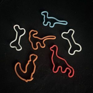 Vintage silly bands-Dino bone